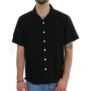 CAMICIA ALLAN SOLID NERO